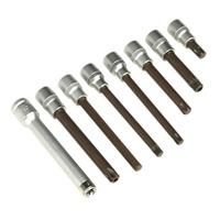 sealey ak5538 head bolt socket bit set 8pc 12sq drive