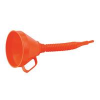 Sealey F16F Funnel with Flexi Spout and Filter Medium 160mm
