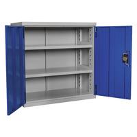 sealey apiccomboh2 cabinet industrial 3 shelf 900mm