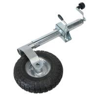 sealey tb372 jockey wheel and clamp 48mm 260mm pneumatic wheel