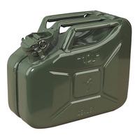 sealey jc10g jerry can 10ltr green