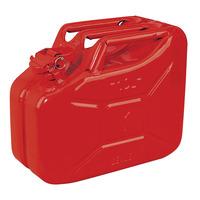 sealey jc10 jerry can 10ltr red