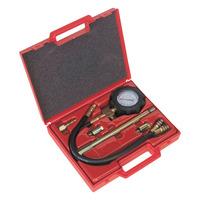 sealey vs200d petrol engine compression tester deluxe kit