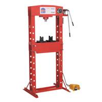 sealey yk309fah airhydraulic press premier 30tonne floor type wit