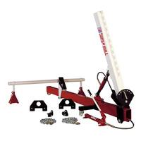 Sealey DZRE92/C Straightener Kit 10tonne Variable Upright with Hyd...