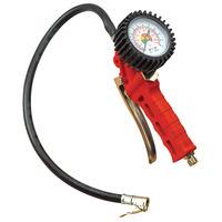 sealey sa9302 professional tyre inflator with clip on connector