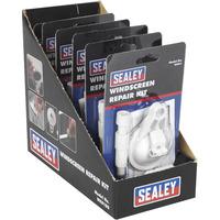 Sealey WK01DB Windscreen Repair Kit Display Box Of 6
