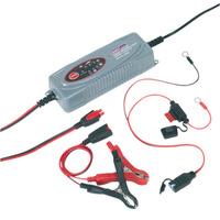 Sealey SMC02 Compact Auto Digital Battery Charger - 9-Cycle 12V