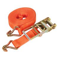 sealey td10012j ratchet tie down 75mm x 12m polyester webbing 1000