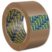 Sellotape Case Sealing Tape 50mmx66m - 6 Pack