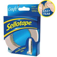 Sellotape Doublesided Tape 12mmx33M 2280 - 12 Pack