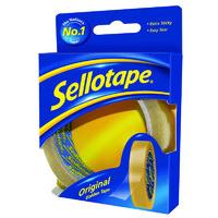 Sellotape 24mmx50m Golden Tape - 6 Pack