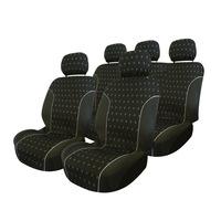 seatcover set charcoal 9 pcs