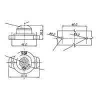 SecoRüt 24129 Round Side Trailer Light White 12/24 V
