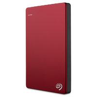 Seagate Backup Plus Slim 1TB USB 3.0 Portable Exernal Hard Drive - Red