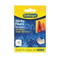 Sellotape Removable Sticky Fixer - 20x40mm