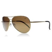 Serengeti Panarea Sunglasses Gold PGI Polariserade