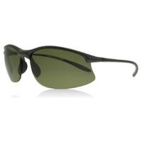 Serengeti Maestrale Sunglasses Sanded Dark Grey 8451 Polariserade 63mm
