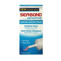 SeaBond Sensitive Denture Adhesive Cream - 40g
