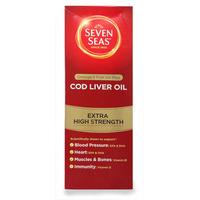 Seven Seas Extra High Strength Cod Liver Oil 300ml