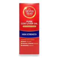 Seven Seas pure cod liver oil high strength 150ml