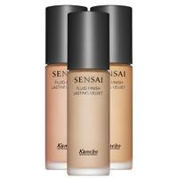 sensai foundations fluid finish lasting velvet spf15 fv soft ivory 102 ...