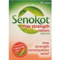 Senokot Max Strength 48 Tablets