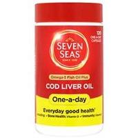Seven Seas Cod Liver Oil One A Day 120 Caps