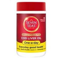 Seven Seas Cod Liver Oil One A Day 60 Caps