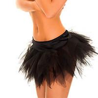 Sexy Women Black Organza Tutu