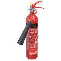 Sealey SCDE02 2kg Carbon Dioxide Fire Extinguisher