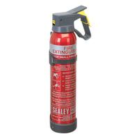 sealey sdpe006d 06kg dry powder fire extinguisher disposable