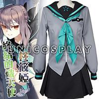 Seraph of the End Owari No Serafu Shinoa Hiragi Outfit School Uniform Cosplay Costume