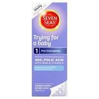 Seven Seas Trying for a Baby with Folic Acid Tablets 28s