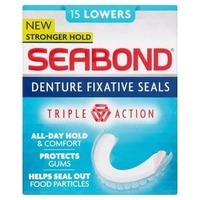 Seabond Denture Fixative Seals Original 15 Lowers