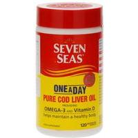 Seven Seas Cod Liver Oil, 525mg,...