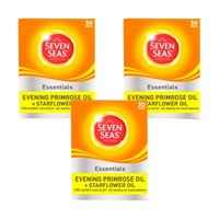 Seven Seas Evening Primrose Oil plus Starflower Oil 1000mg - Triple Pack