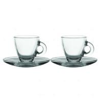 Set Of 2 Espresso Cup And Saucers