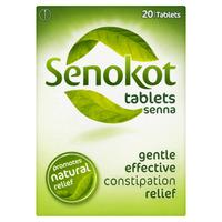Senokot Constipation Relief Senna Tablets 20pk