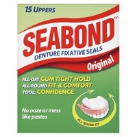 Seabond Denture Fixative Seals Original 15 Uppers