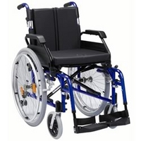 Self Propelled XS Lightweight Aluminium Wheelchair- Blue