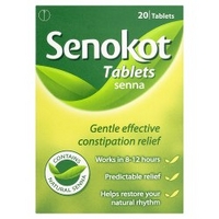 Senokot Tablets 20 Tablets