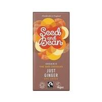 seed bean dark choc 58 just ginger 85g 1 x 85g