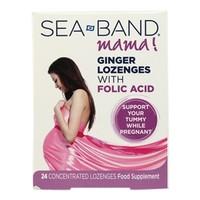 sea band mama ginger lozenges with folic acid 24 lozenges