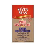 Seven Seas Pure Cod Liver Oil Extra High Strength 30 Caps
