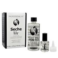 Seche Vite Dry Fast Top Coat 14ml and Refill and Funnel 118ml
