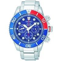 Seiko Solar Chronograph Diver\'s 200M Watch - SSC019P1