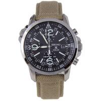 Seiko Men\'s Prospex Solar Military Chronograph Watch SSC293P1