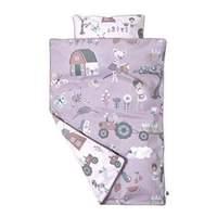 Sebra - Bed Linen Baby - Rose - Farm Motive (1001201) /bedtime /rose