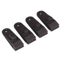 sealey tarp4 tarpaulin clips 4pc